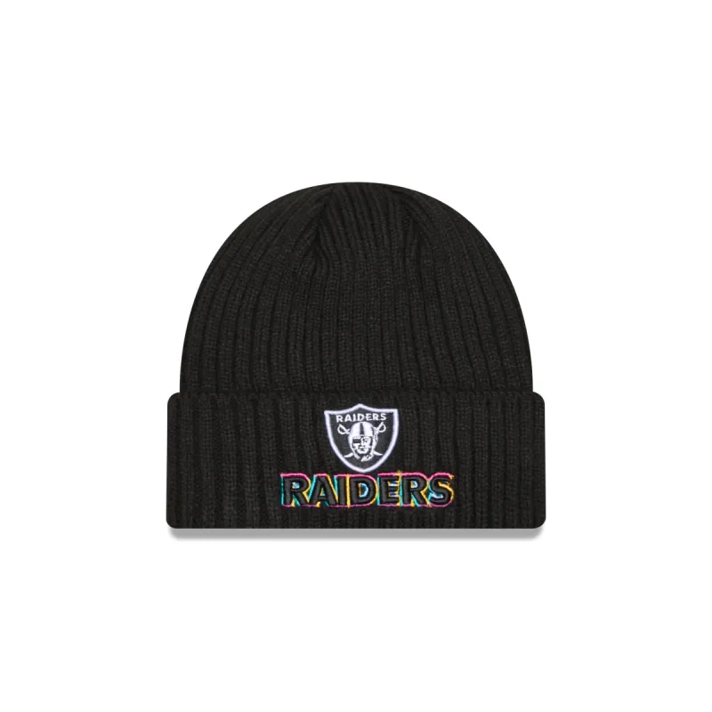 Las Vegas Raiders 2024 Crucial Catch Tech Knit Hat sold by New Era