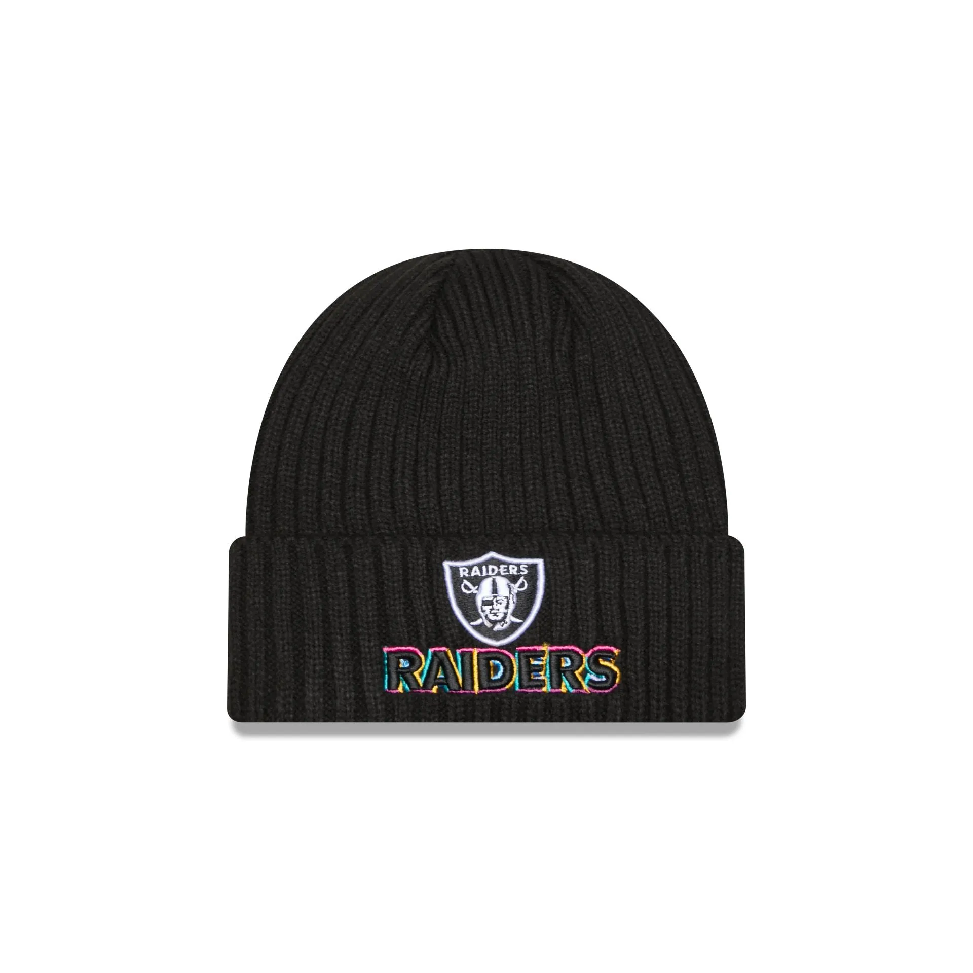 Las Vegas Raiders 2024 Crucial Catch Tech Knit Hat sold by New Era