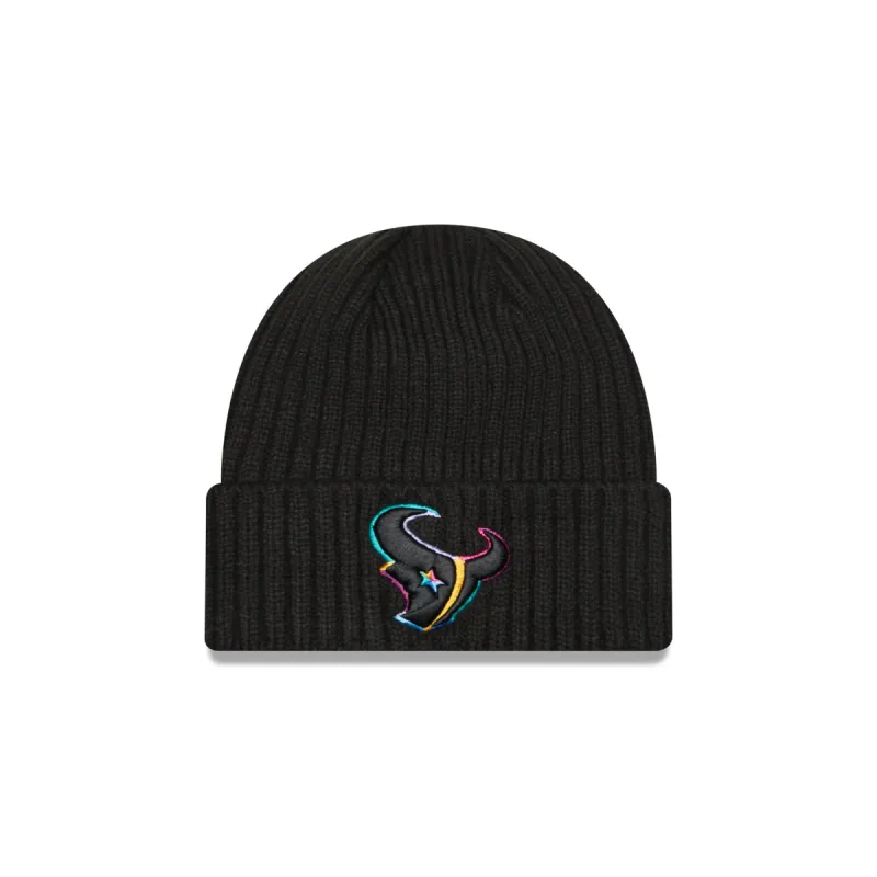 Houston Texans 2024 Crucial Catch Tech Knit Hat sold by New Era