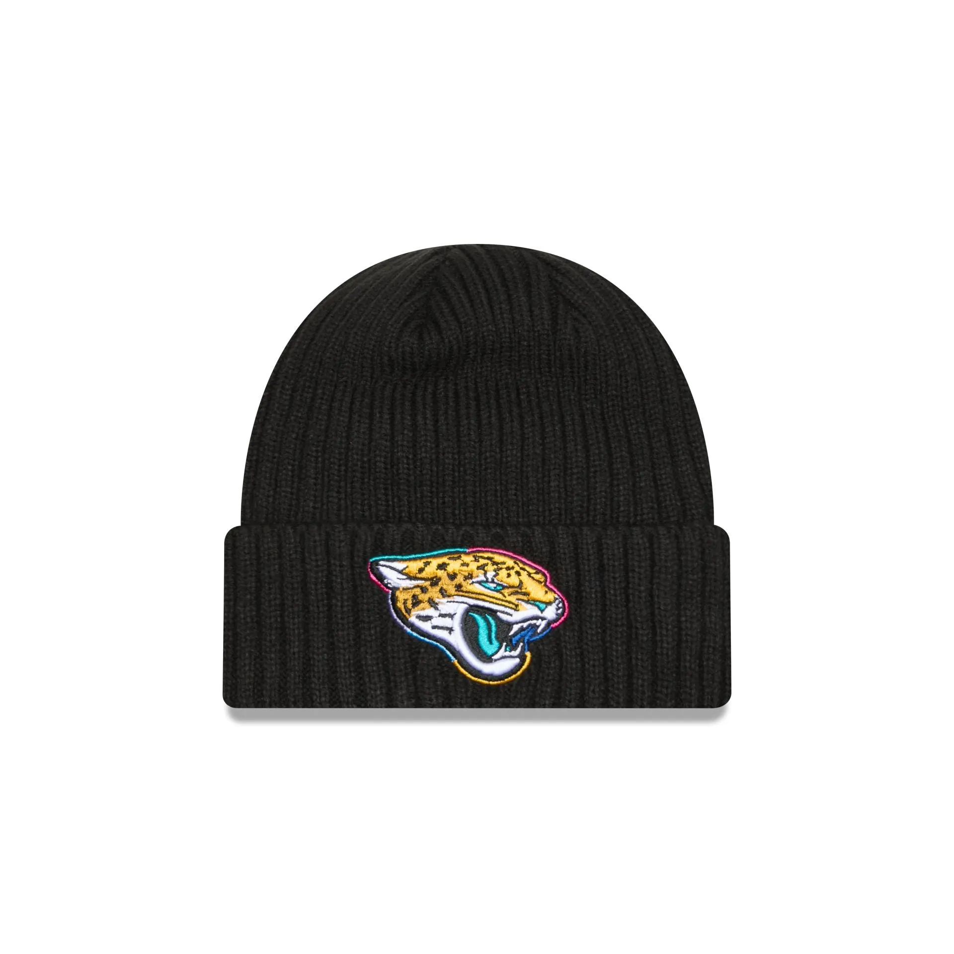 Jacksonville Jaguars 2024 Crucial Catch Tech Knit Hat sold by New Era