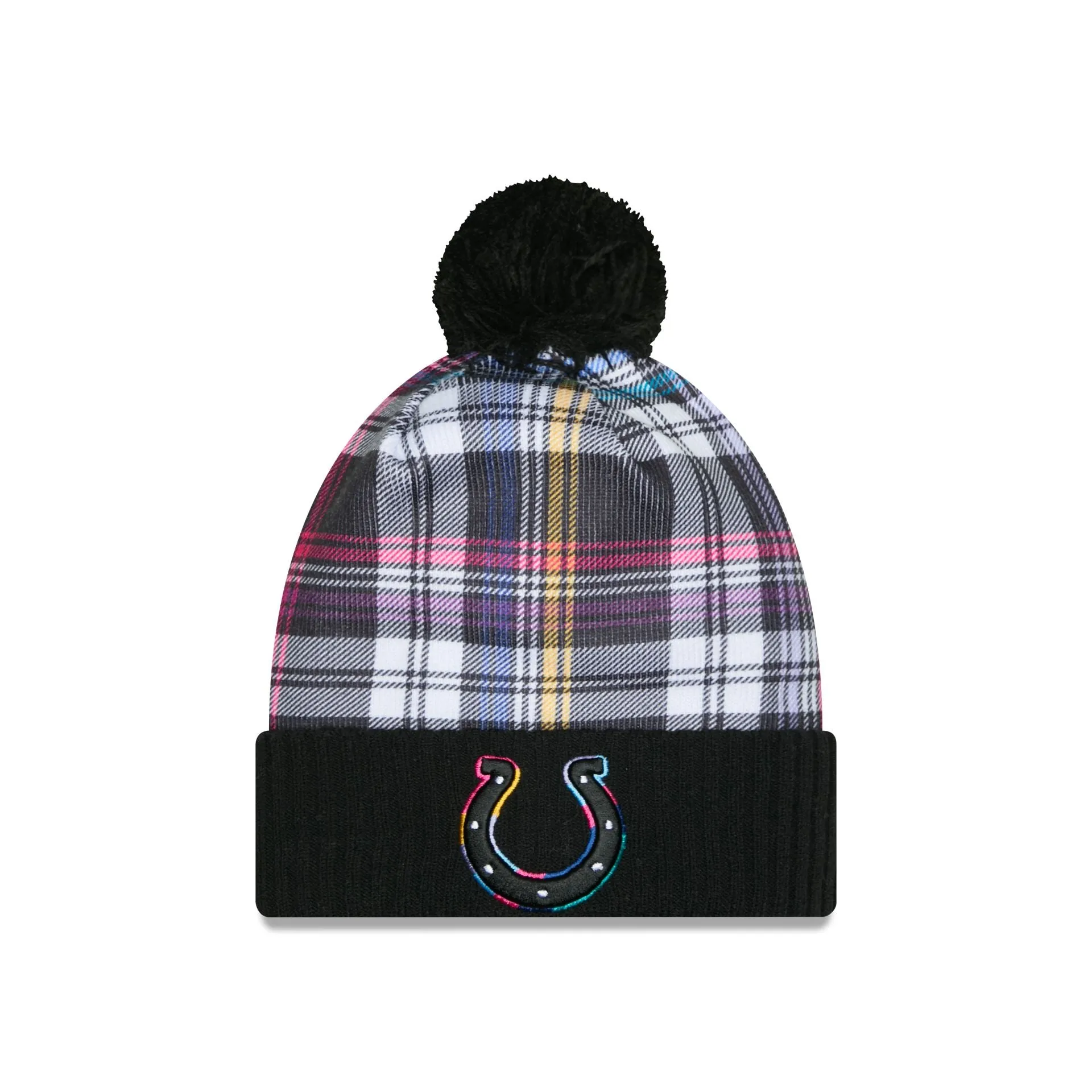 Indianapolis Colts 2024 Crucial Catch Sport Pom Knit Hat sold by New Era