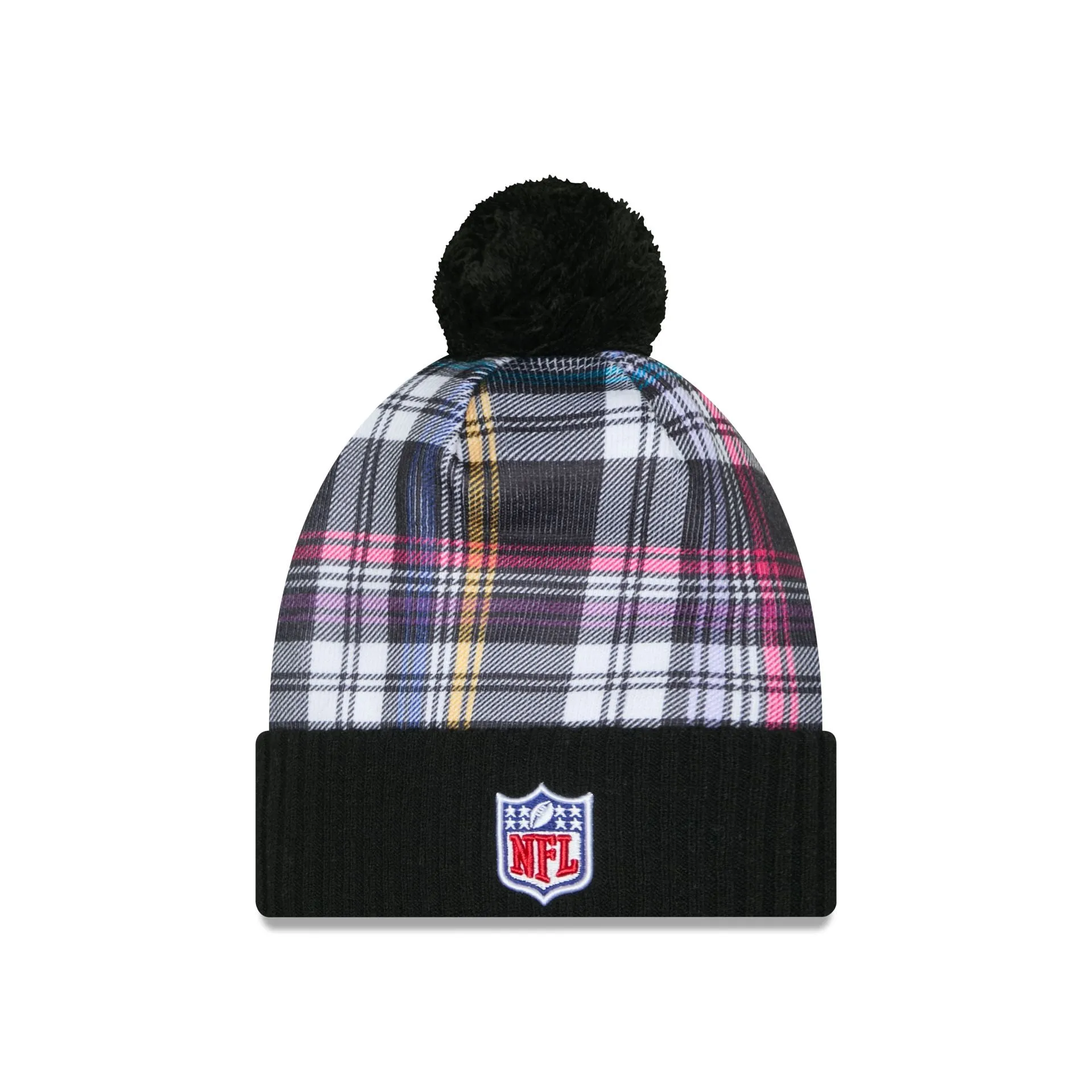 Jacksonville Jaguars 2024 Crucial Catch Sport Pom Knit Hat sold by New Era product image thumbnail 2