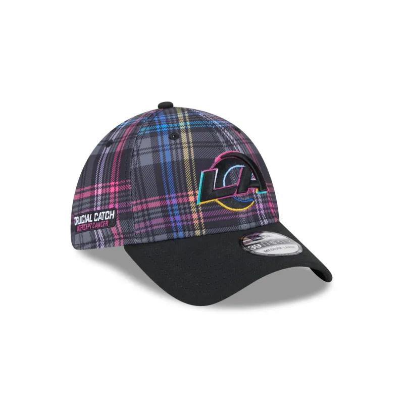 Los Angeles Rams 2024 Crucial Catch 39THIRTY Stretch Fit Hat sold by New Era