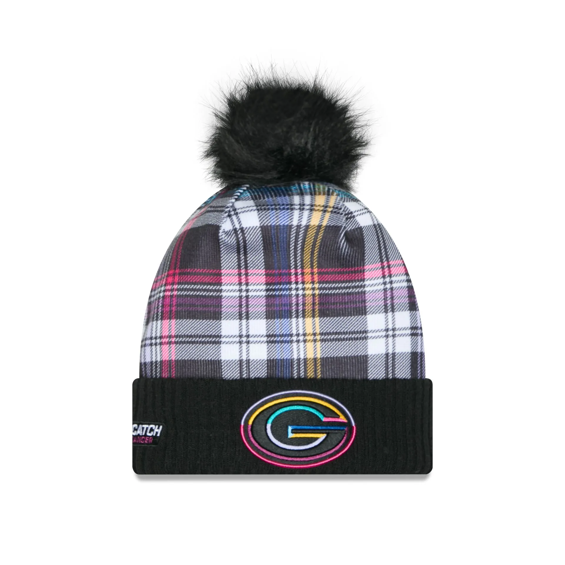 Green Bay Packers 2024 Crucial Catch Women's Pom Knit Hat sold by New Era