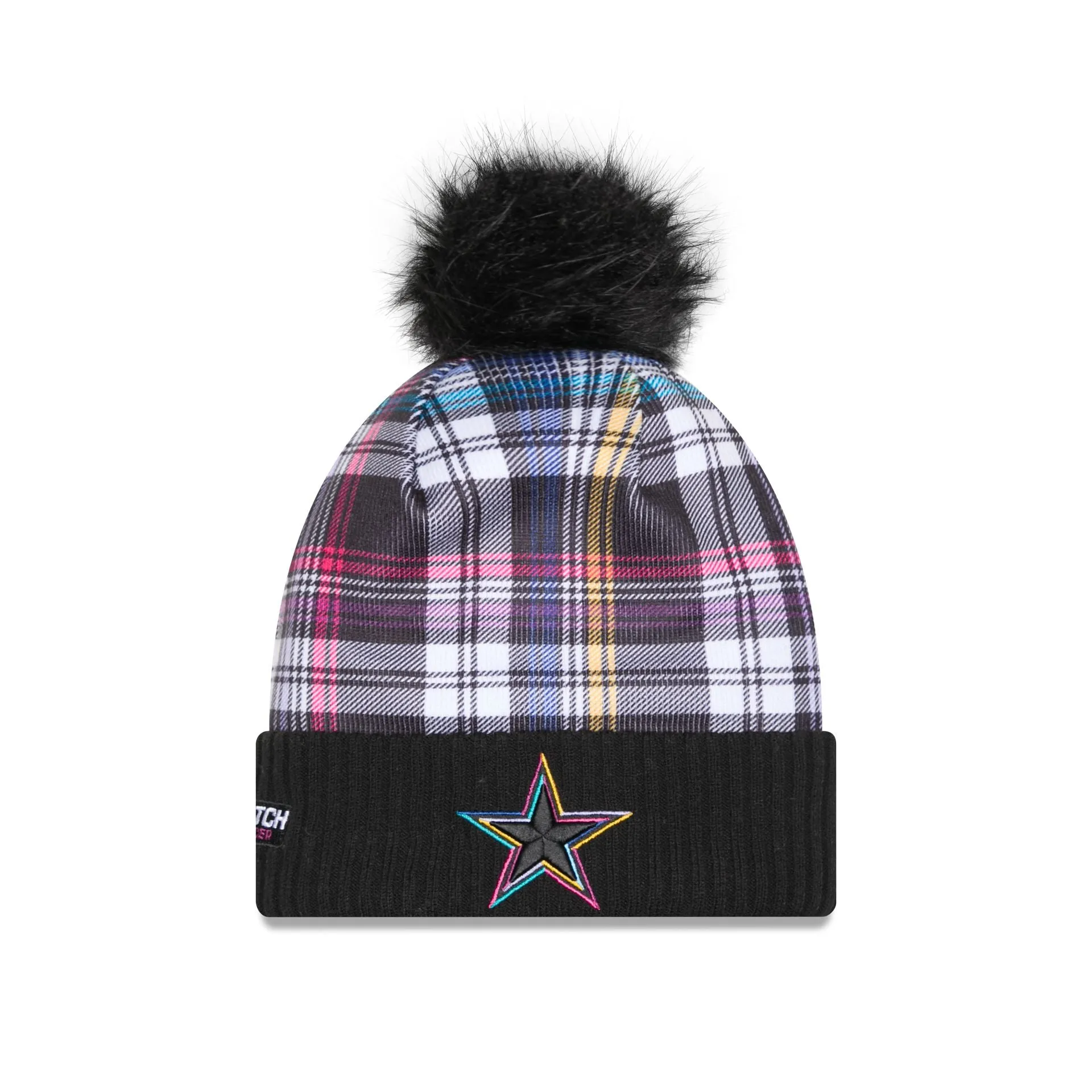 Dallas Cowboys 2024 Crucial Catch Women's Pom Knit Hat sold by New Era