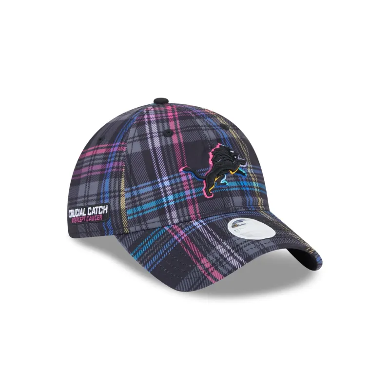 Detroit Lions 2024 Crucial Catch Women's 9TWENTY Adjustable Hat sold by New Era
