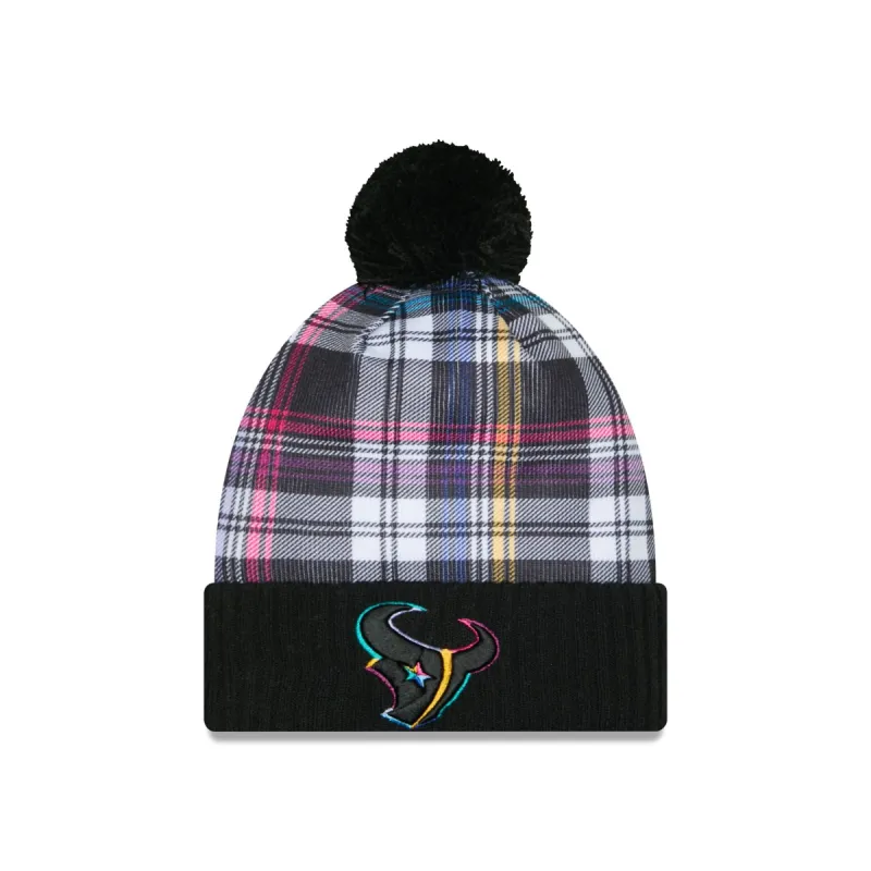 Houston Texans 2024 Crucial Catch Sport Pom Knit Hat sold by New Era