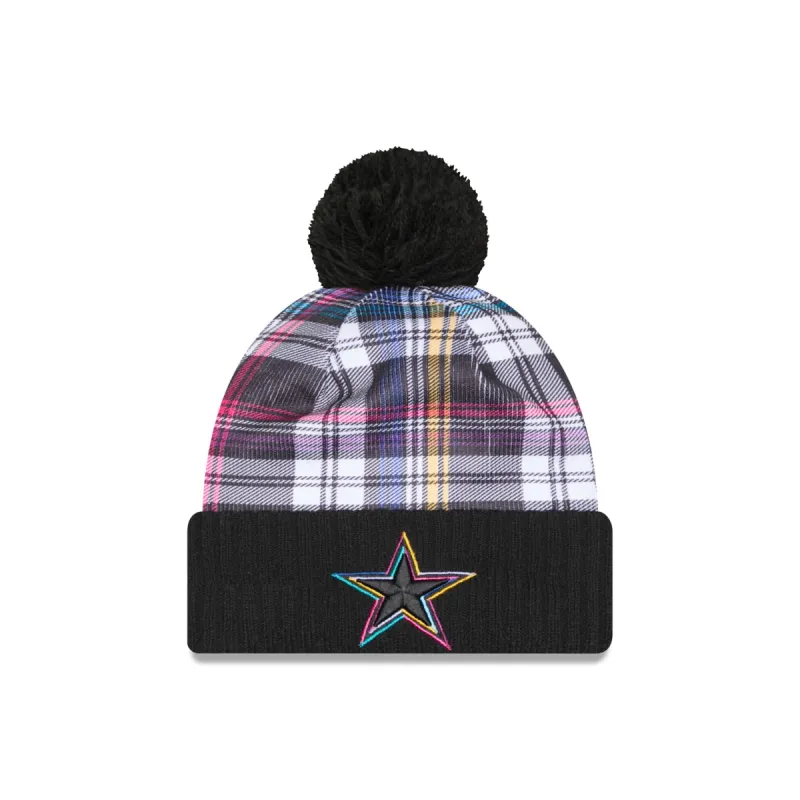 Dallas Cowboys 2024 Crucial Catch Sport Pom Knit Hat sold by New Era