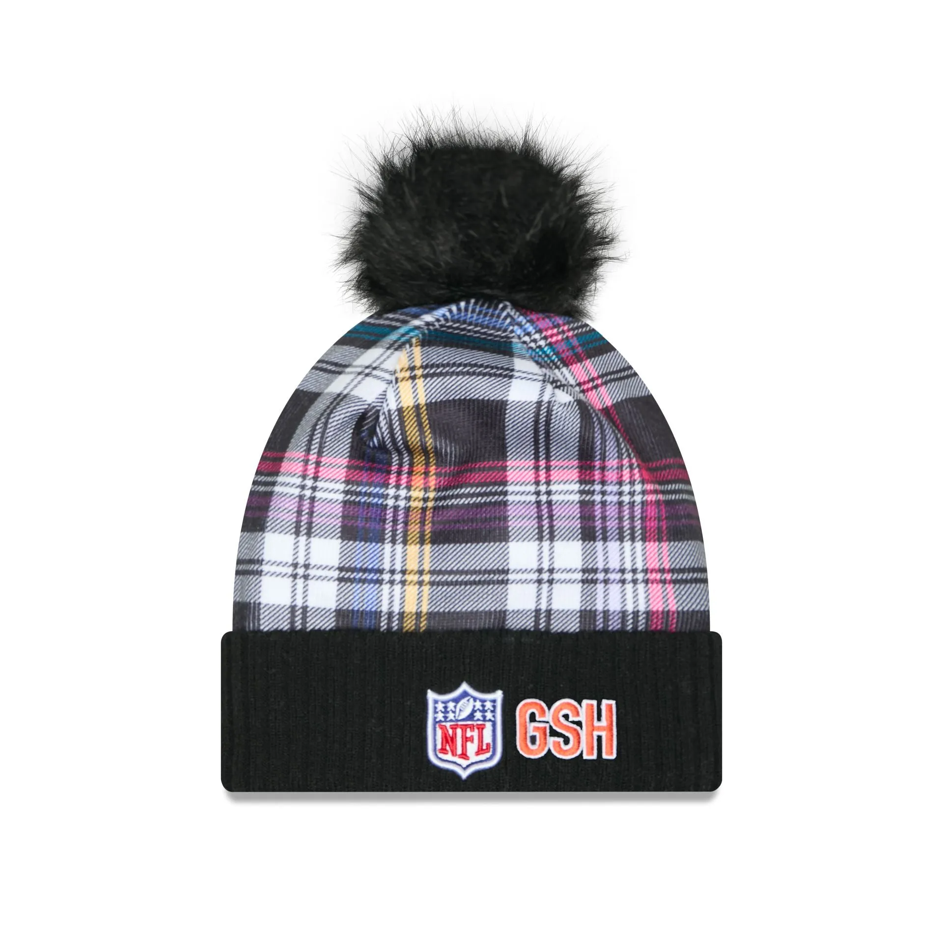 Chicago Bears 2024 Crucial Catch Women's Pom Knit Hat sold by New Era product image thumbnail 2