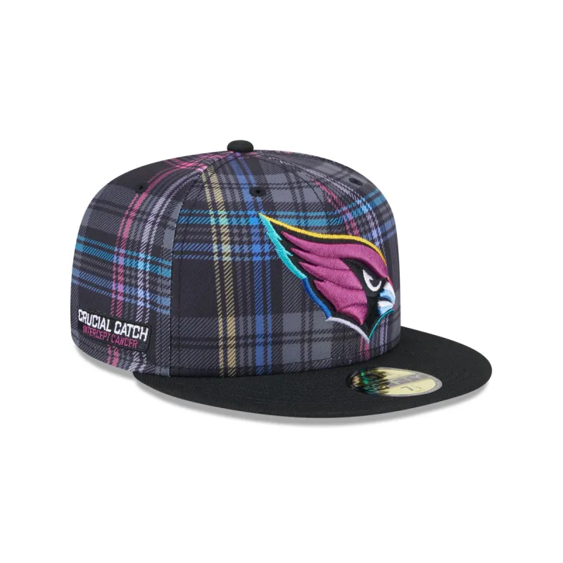 Arizona Cardinals 2024 Crucial Catch 59FIFTY Fitted Hat sold by New Era