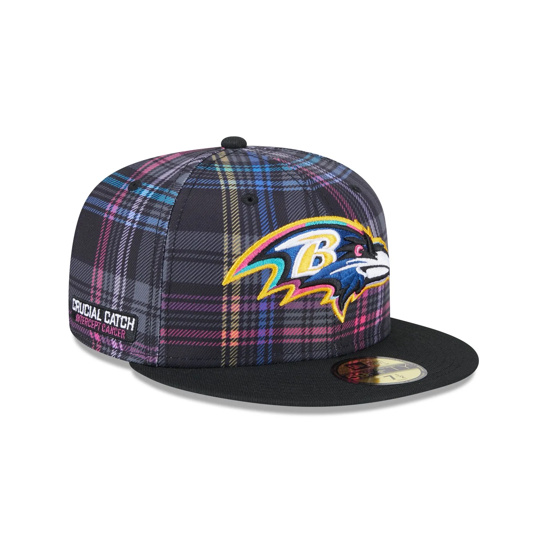 Baltimore Ravens 2024 Crucial Catch 59FIFTY Fitted Hat sold by New Era