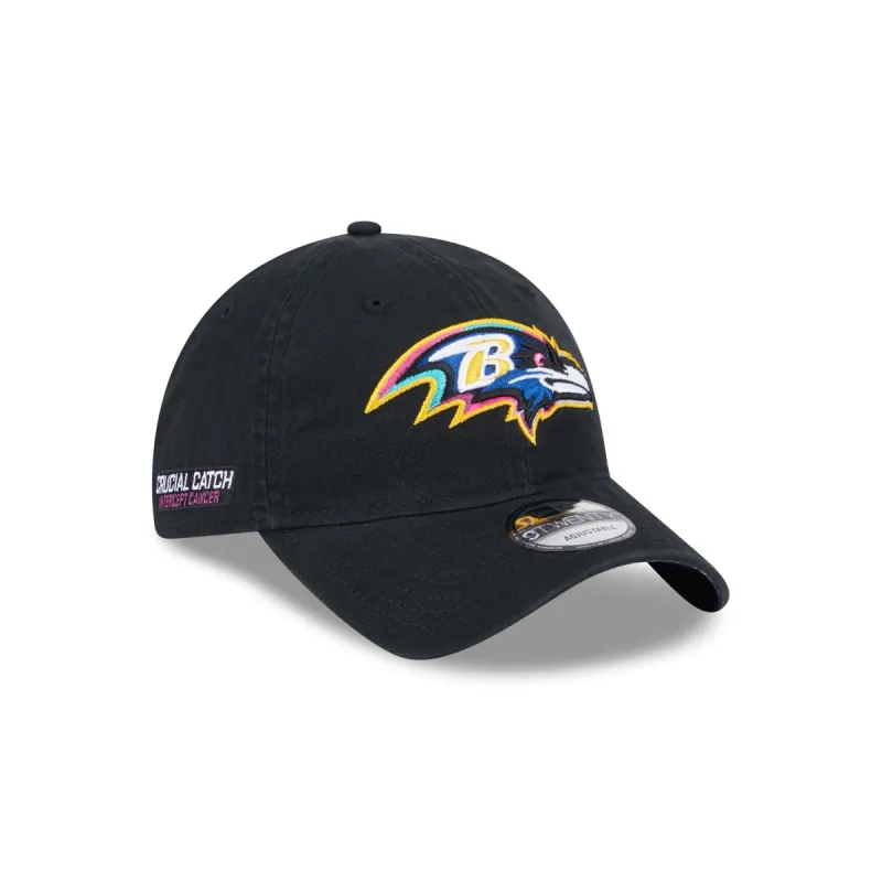 Baltimore Ravens 2024 Crucial Catch 9TWENTY Adjustable Hat sold by New Era