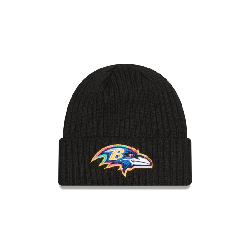 Baltimore Ravens 2024 Crucial Catch Tech Knit Hat sold by New Era