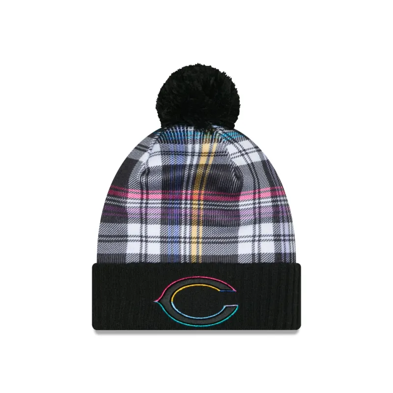 Chicago Bears 2024 Crucial Catch Sport Pom Knit Hat sold by New Era