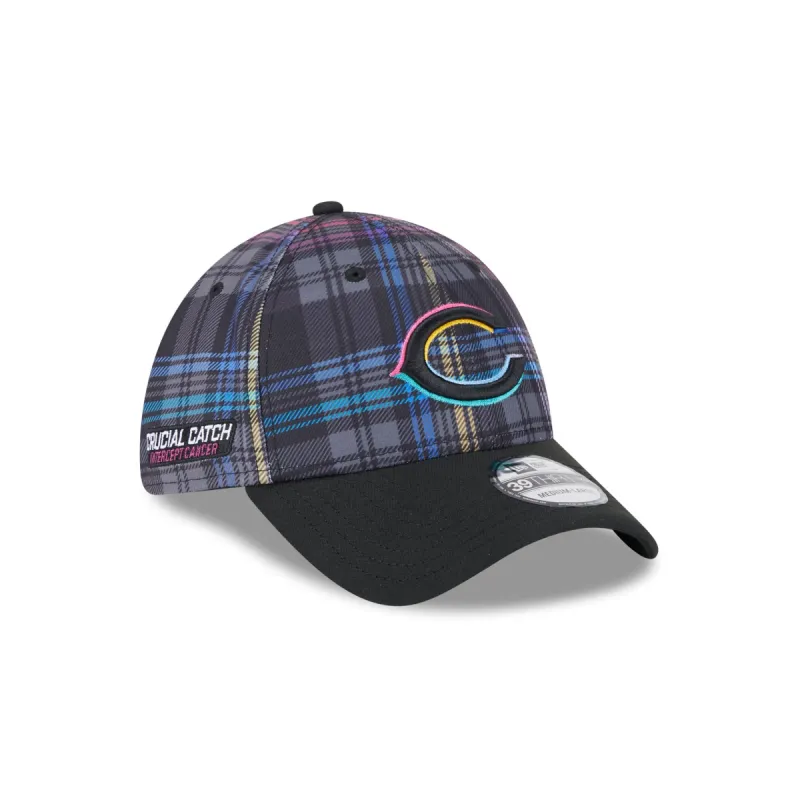 Chicago Bears 2024 Crucial Catch 39THIRTY Stretch Fit Hat sold by New Era