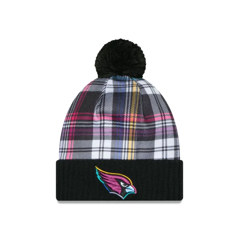 Arizona Cardinals 2024 Crucial Catch Sport Pom Knit Hat sold by New Era