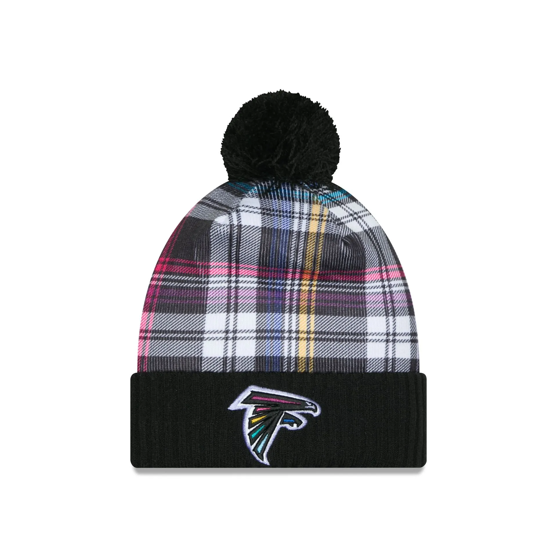 Atlanta Falcons 2024 Crucial Catch Sport Pom Knit Hat sold by New Era