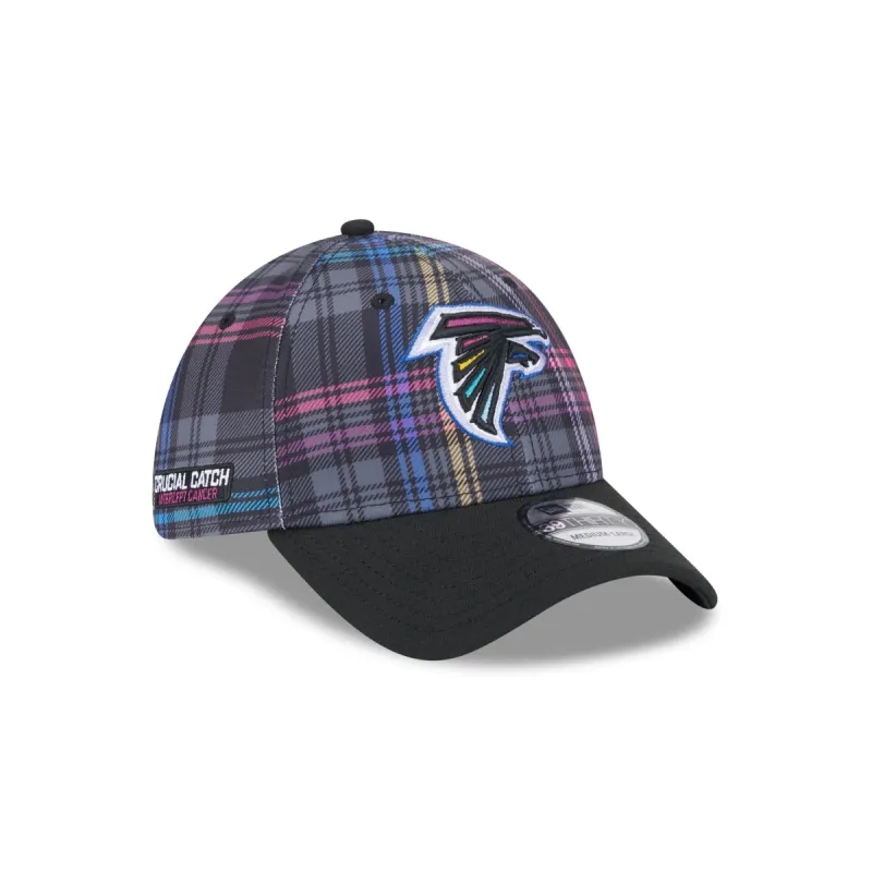 Atlanta Falcons 2024 Crucial Catch 39THIRTY Stretch Fit Hat sold by New Era