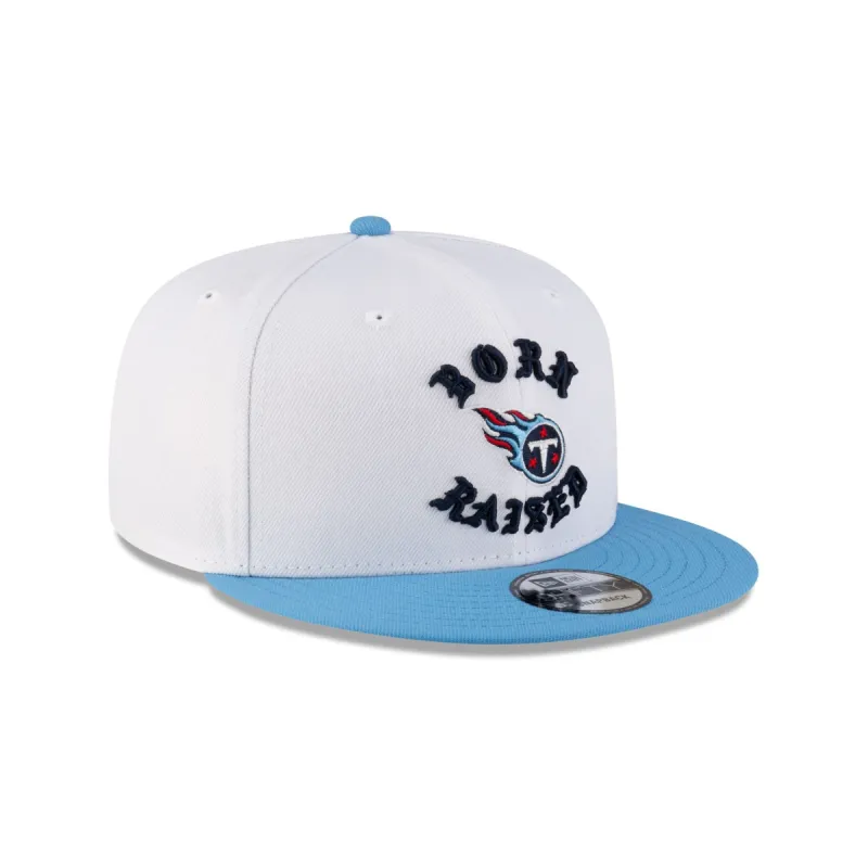 Born x Raised Tennessee Titans White 9FIFTY Snapback sold by New Era