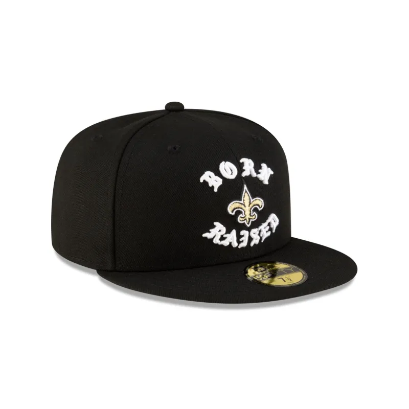 Born x Raised New Orleans Saints 59FIFTY Fitted sold by New Era