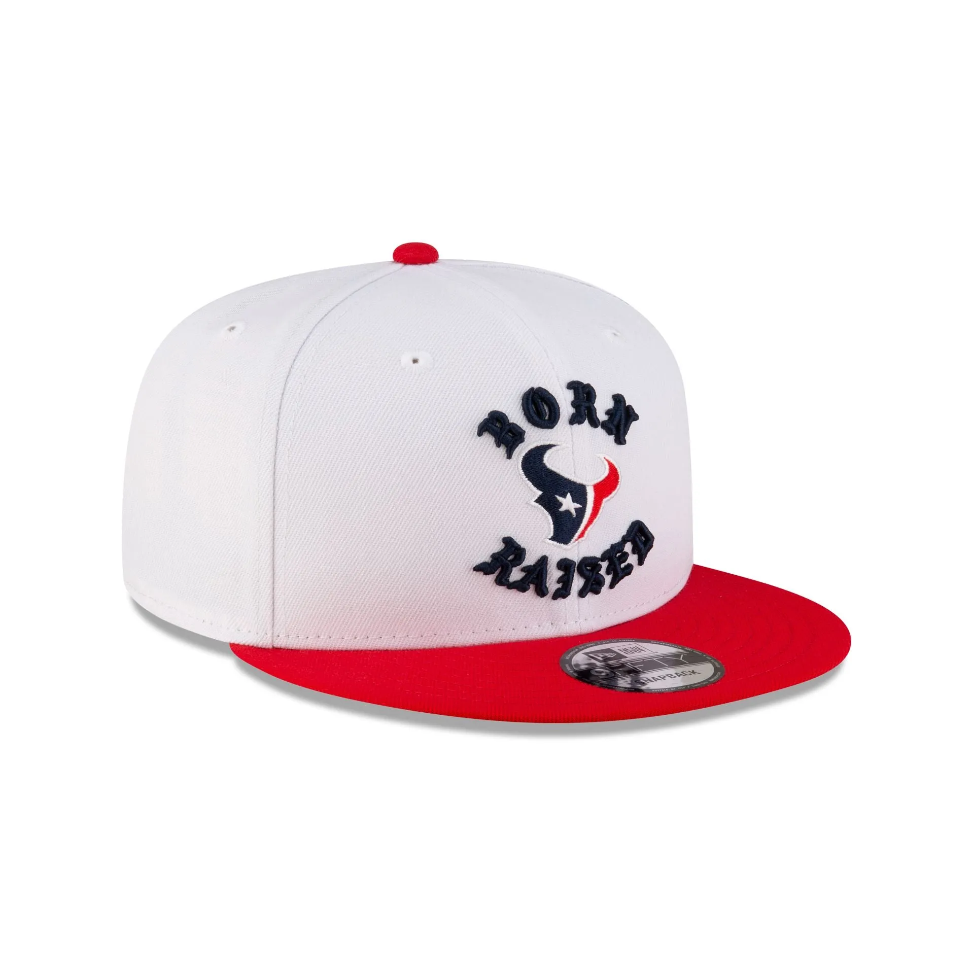 Born x Raised Houston Texans White 9FIFTY Snapback sold by New Era