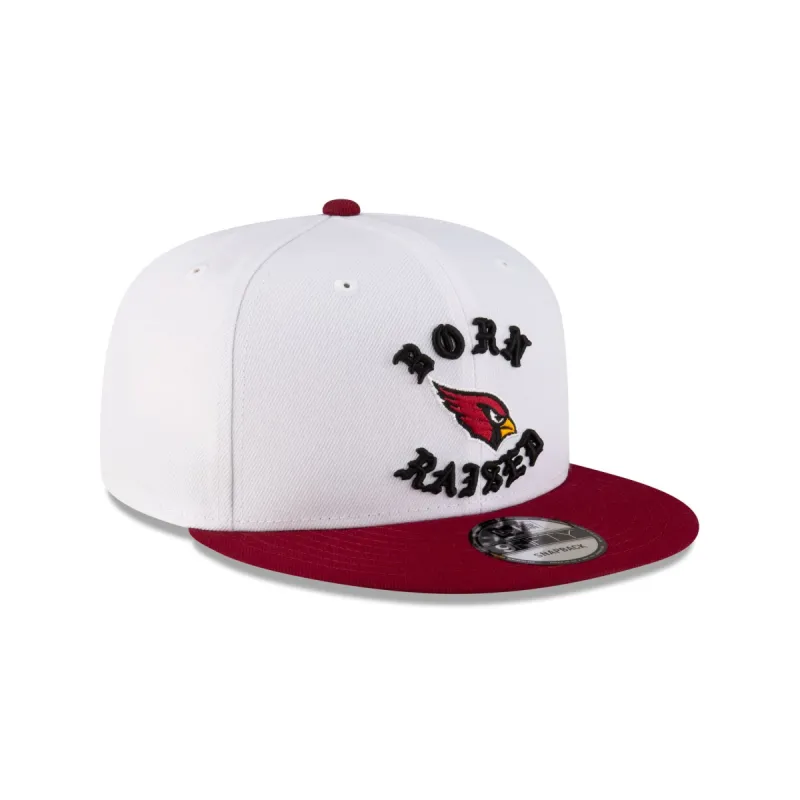 Born x Raised Arizona Cardinals White 9FIFTY Snapback sold by New Era