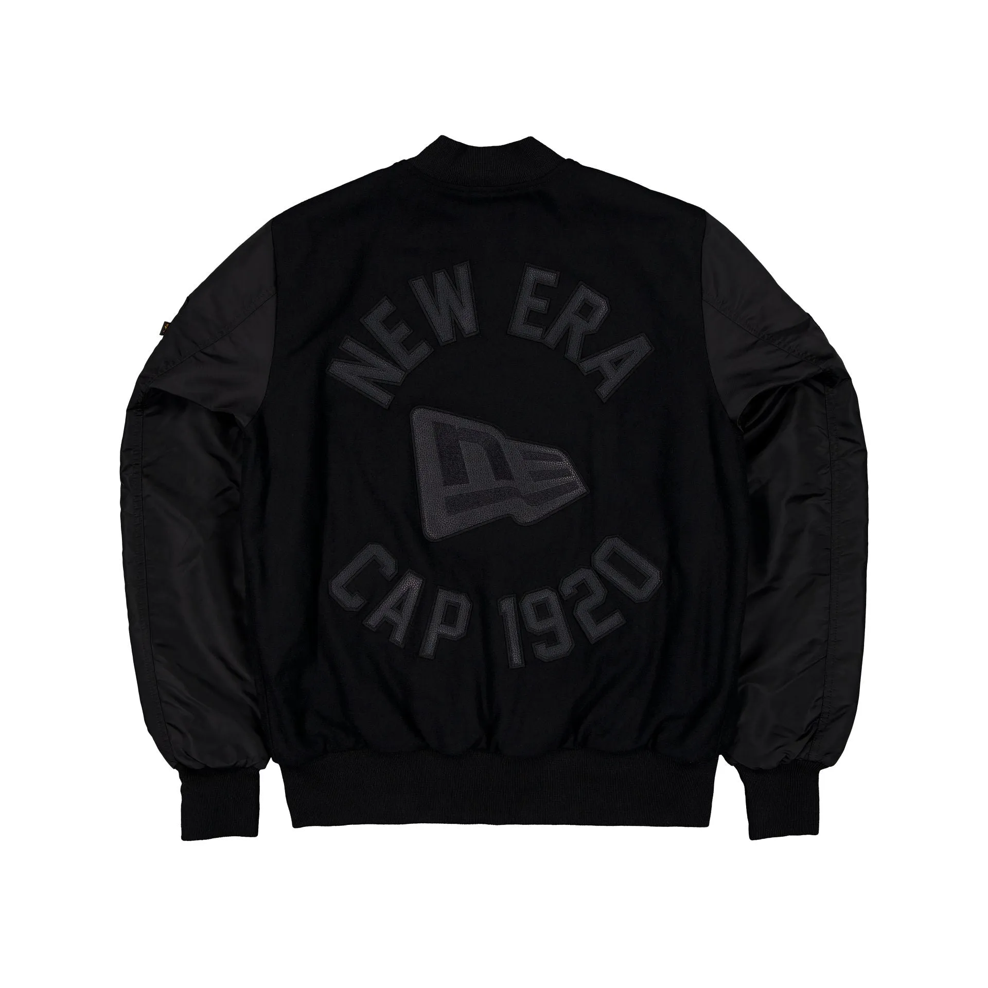 Alpha Industries x New Era Cap MA-1 Wool Varsity Jacket Black sold by New Era product image thumbnail 2