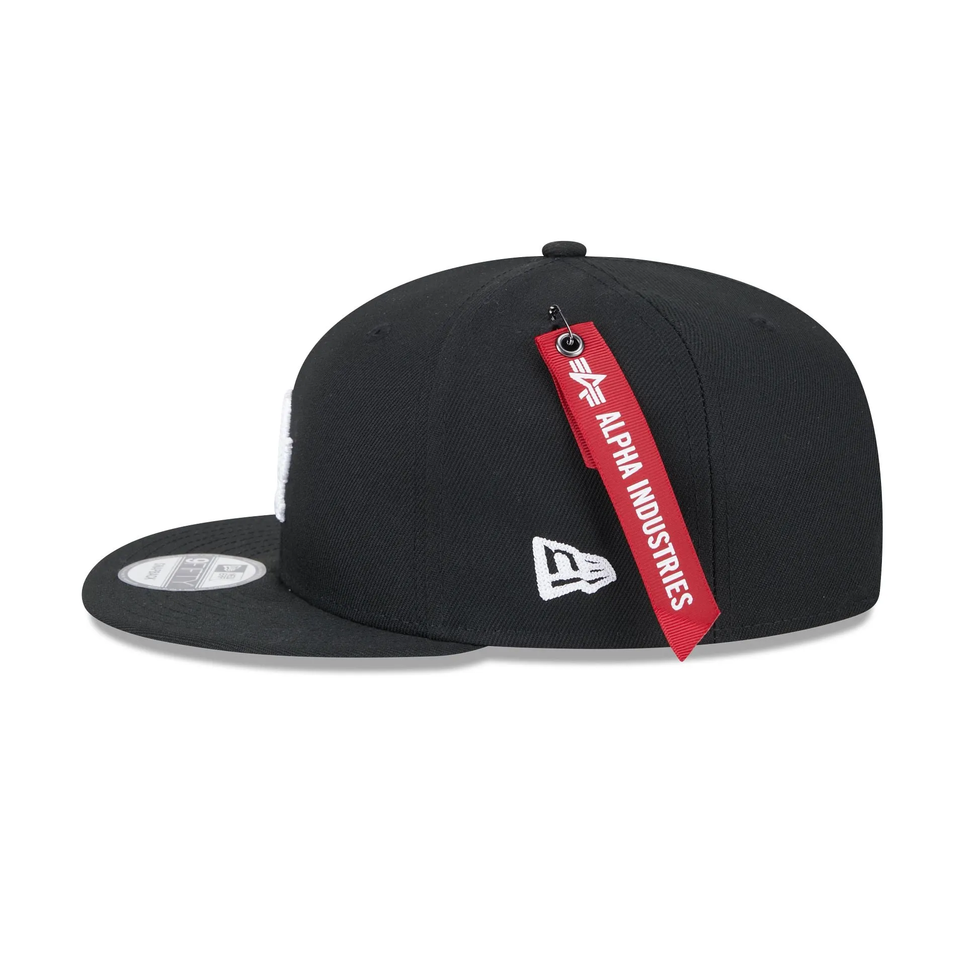 Alpha Industries x Los Angeles Dodgers Black 9FIFTY Snapback Hat sold by New Era product image thumbnail 4