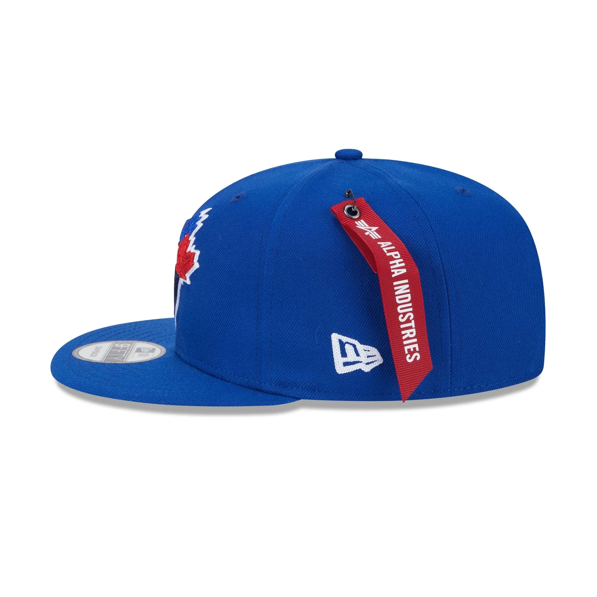 Alpha Industries x Toronto Blue Jays Blue 9FIFTY Snapback Hat sold by New Era product image thumbnail 4