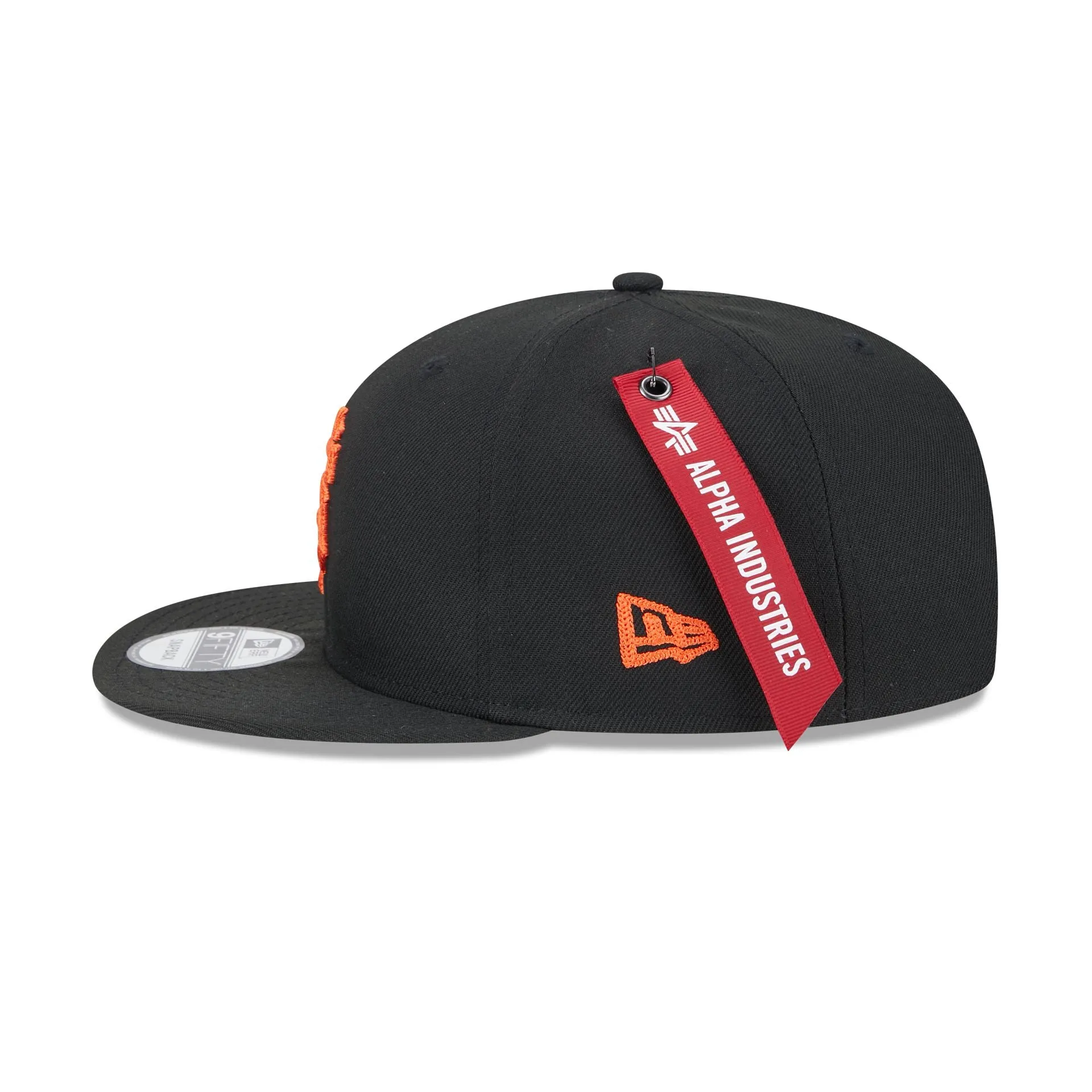 Alpha Industries x San Francisco Giants Black 9FIFTY Snapback Hat sold by New Era product image thumbnail 4