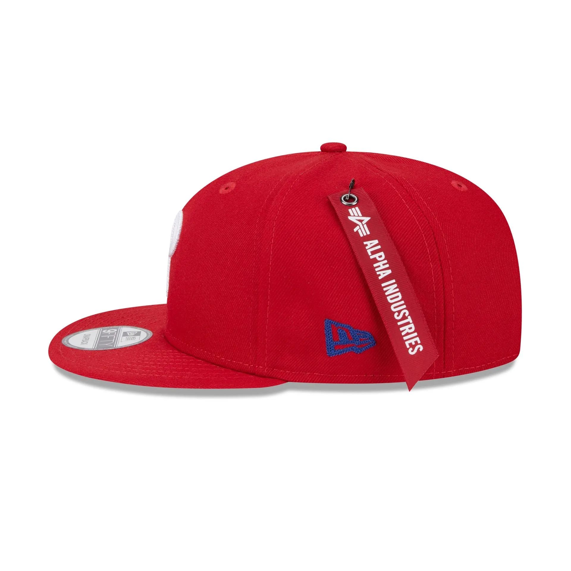 Alpha Industries x Philadelphia Phillies Red 9FIFTY Snapback Hat sold by New Era product image thumbnail 4