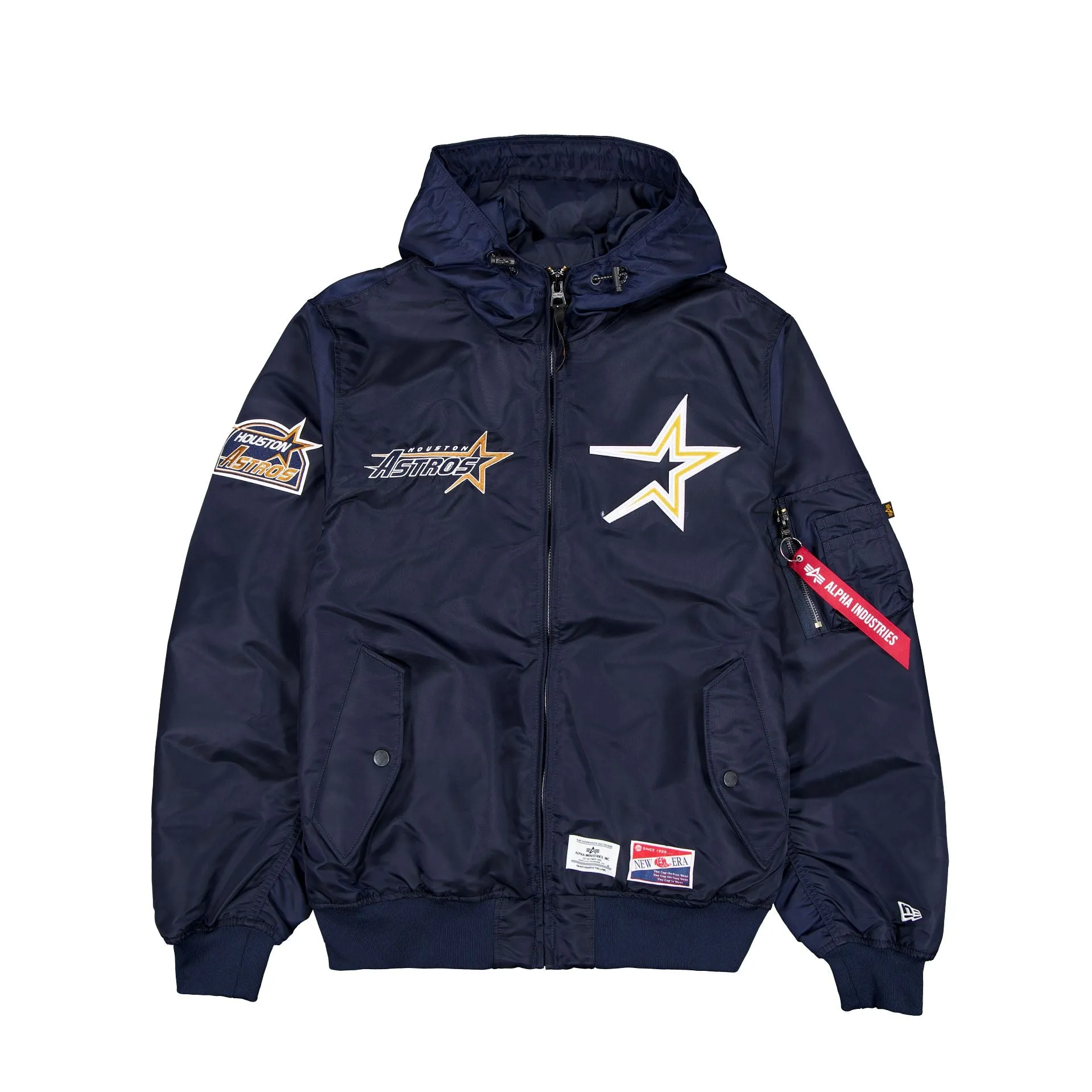 Alpha Industries x Houston Astros Cooperstown L-2B Hooded Bomber Jacket sold by New Era