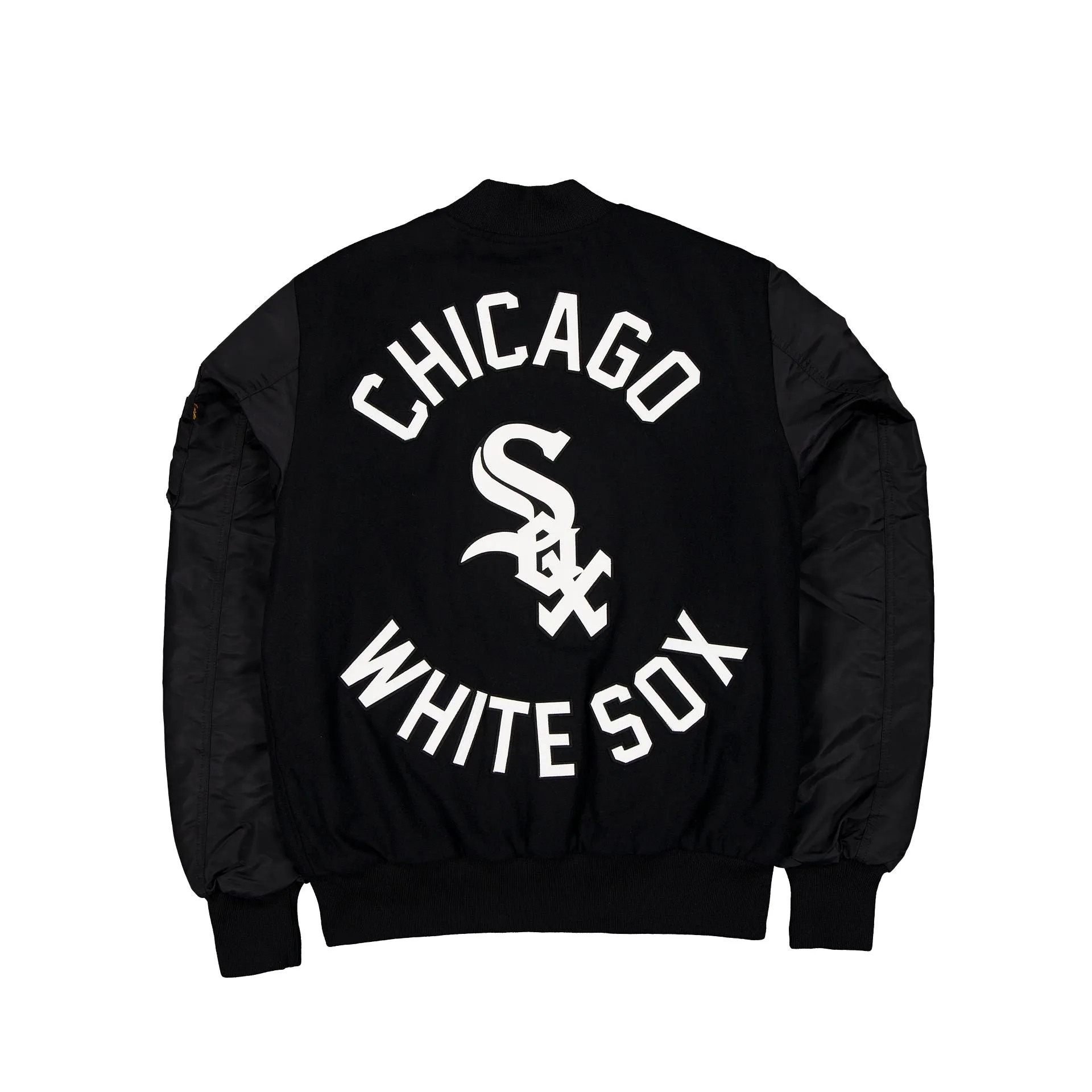 Alpha Industries x Chicago White Sox MA-1 Wool Varsity Jacket sold by New Era product image thumbnail 2
