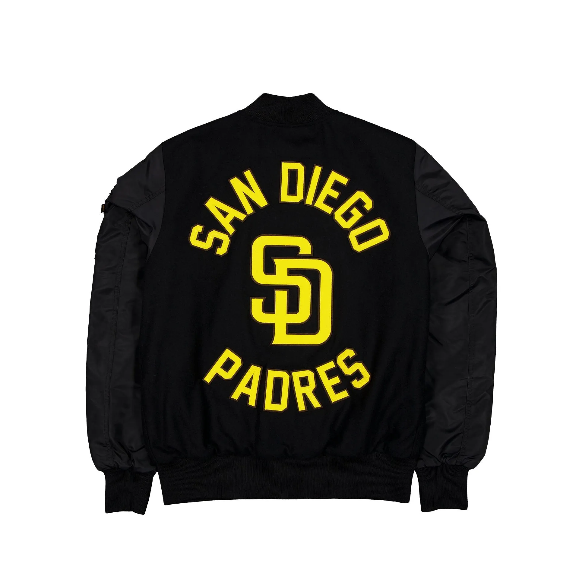 Alpha Industries x San Diego Padres MA-1 Wool Varsity Jacket sold by New Era product image thumbnail 2