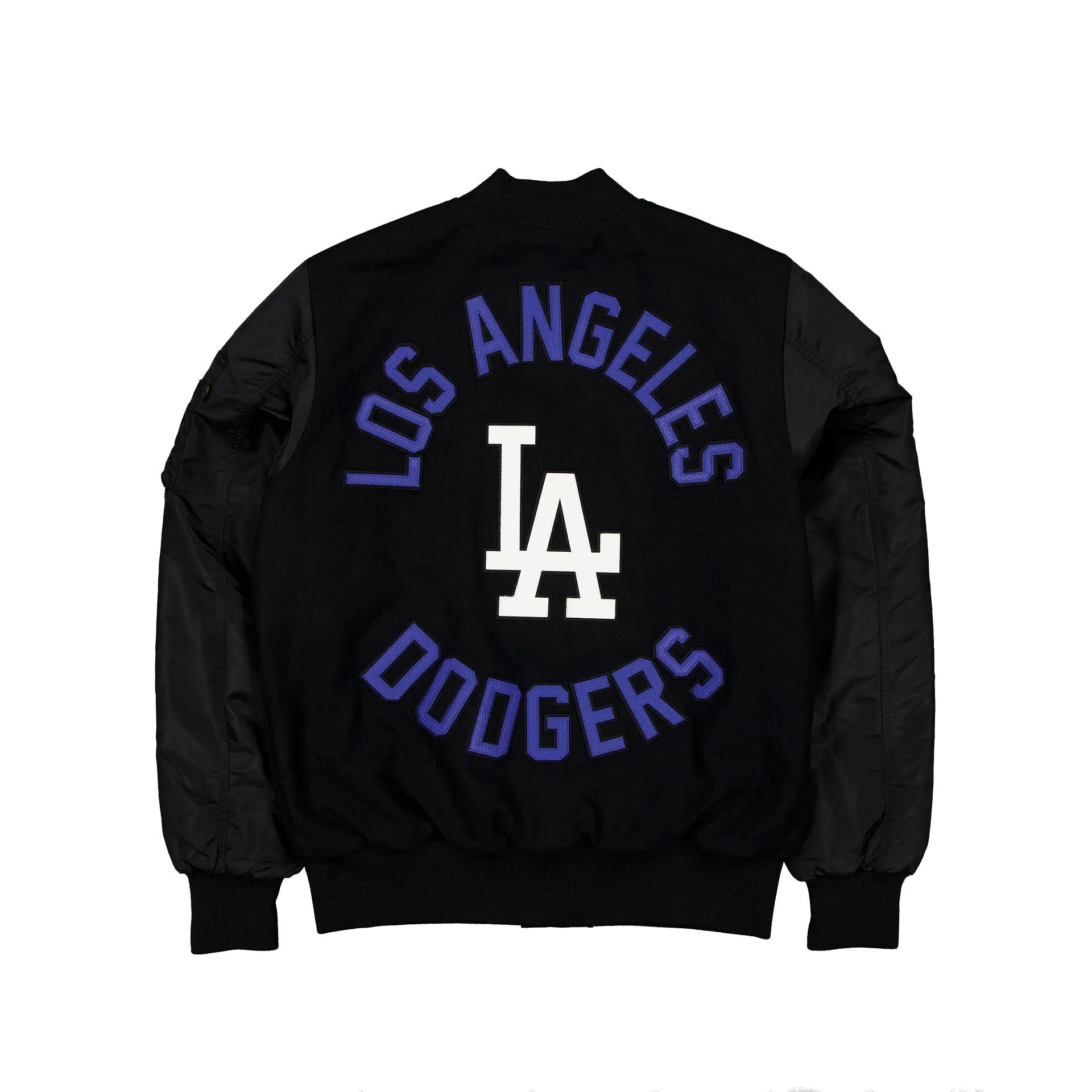 Alpha Industries x Los Angeles Dodgers MA-1 Wool Varsity Jacket sold by New Era product image thumbnail 2