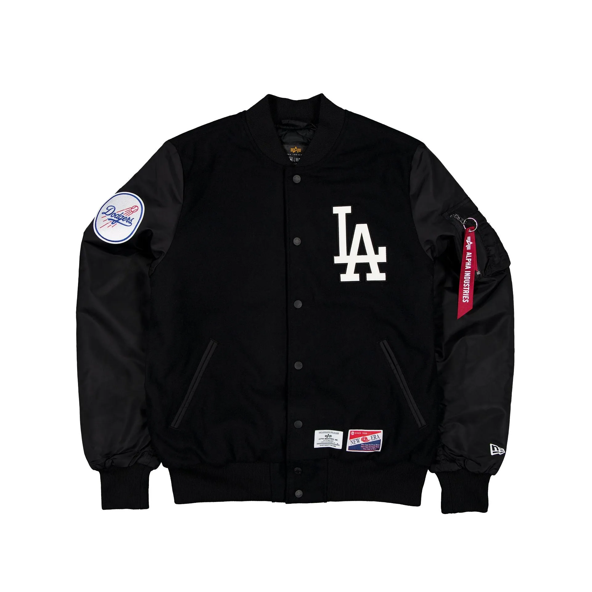 Alpha Industries x Los Angeles Dodgers MA-1 Wool Varsity Jacket sold by New Era