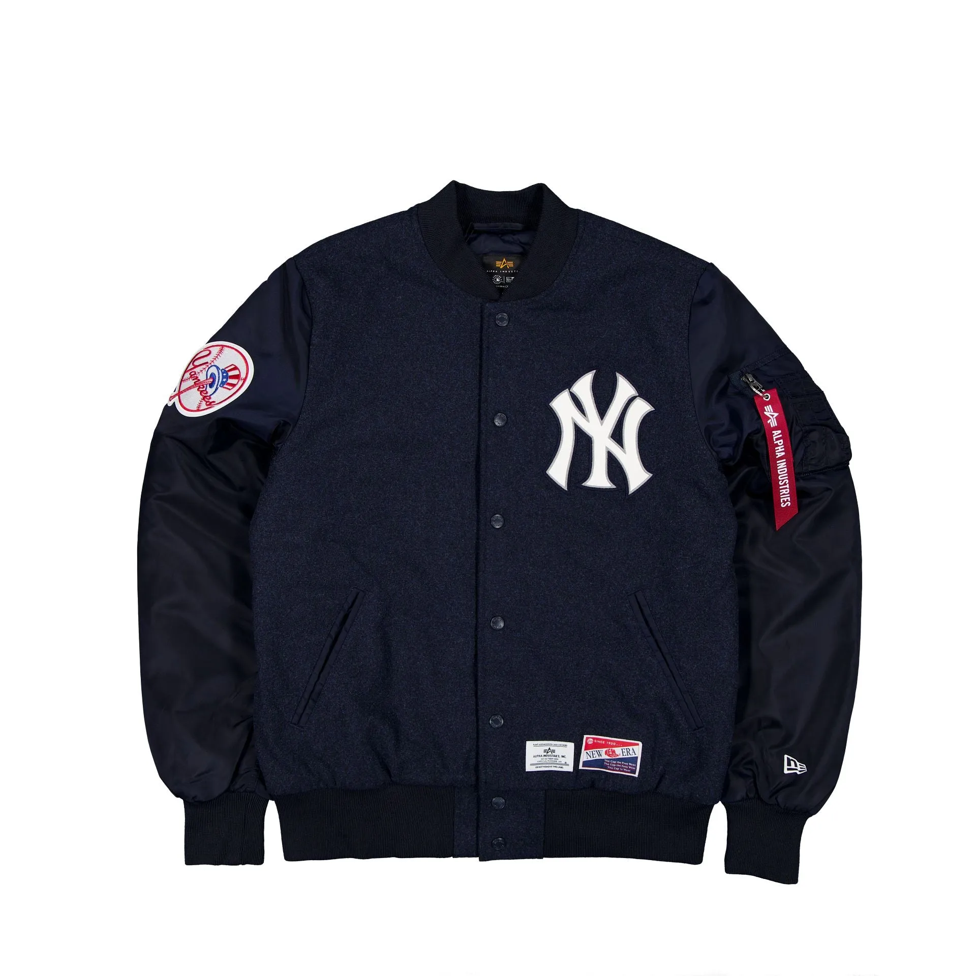 Alpha Industries x New York Yankees MA-1 Wool Varsity Jacket sold by New Era