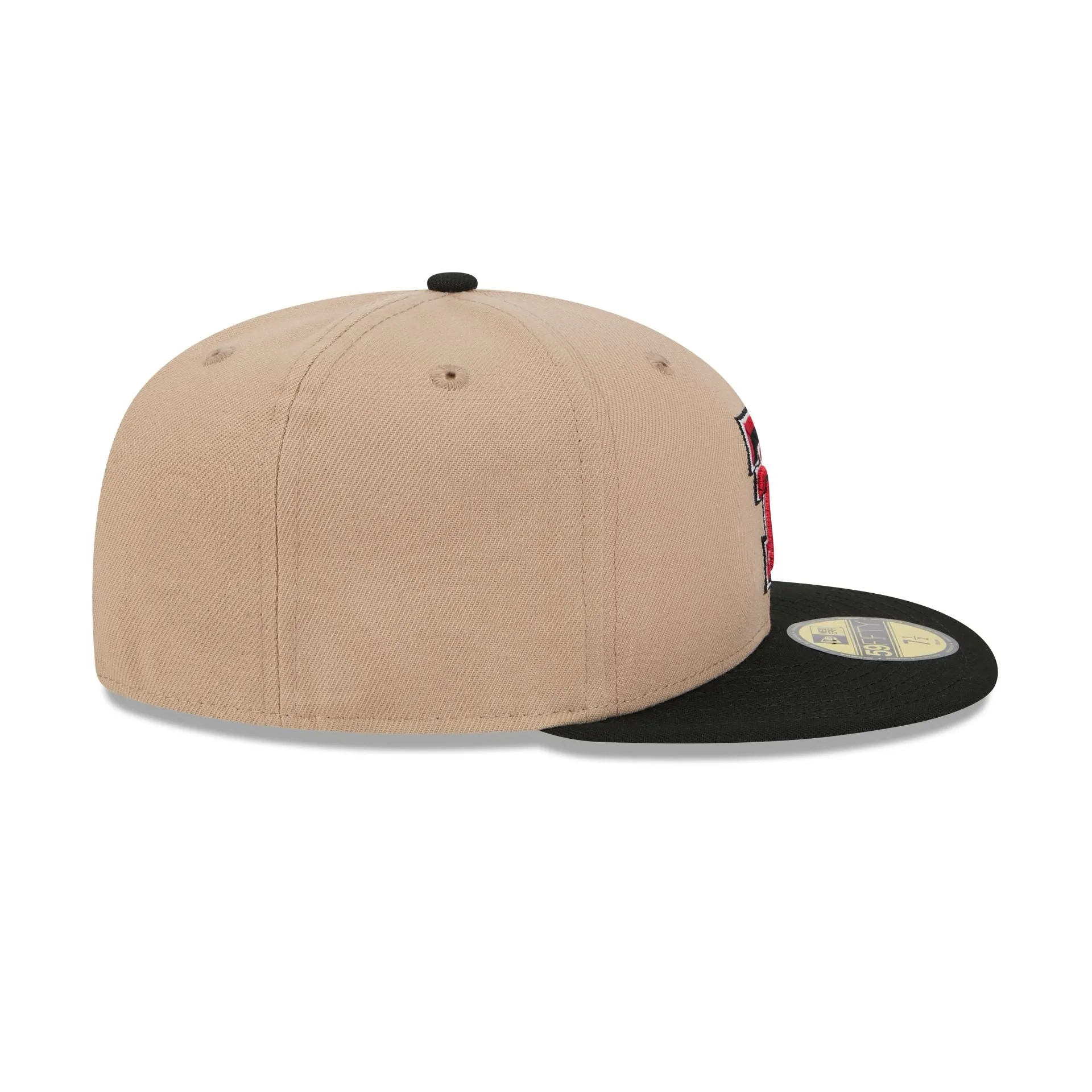 Texas Tech Red Raiders Camel 59FIFTY Fitted Hat sold by New Era product image thumbnail 5