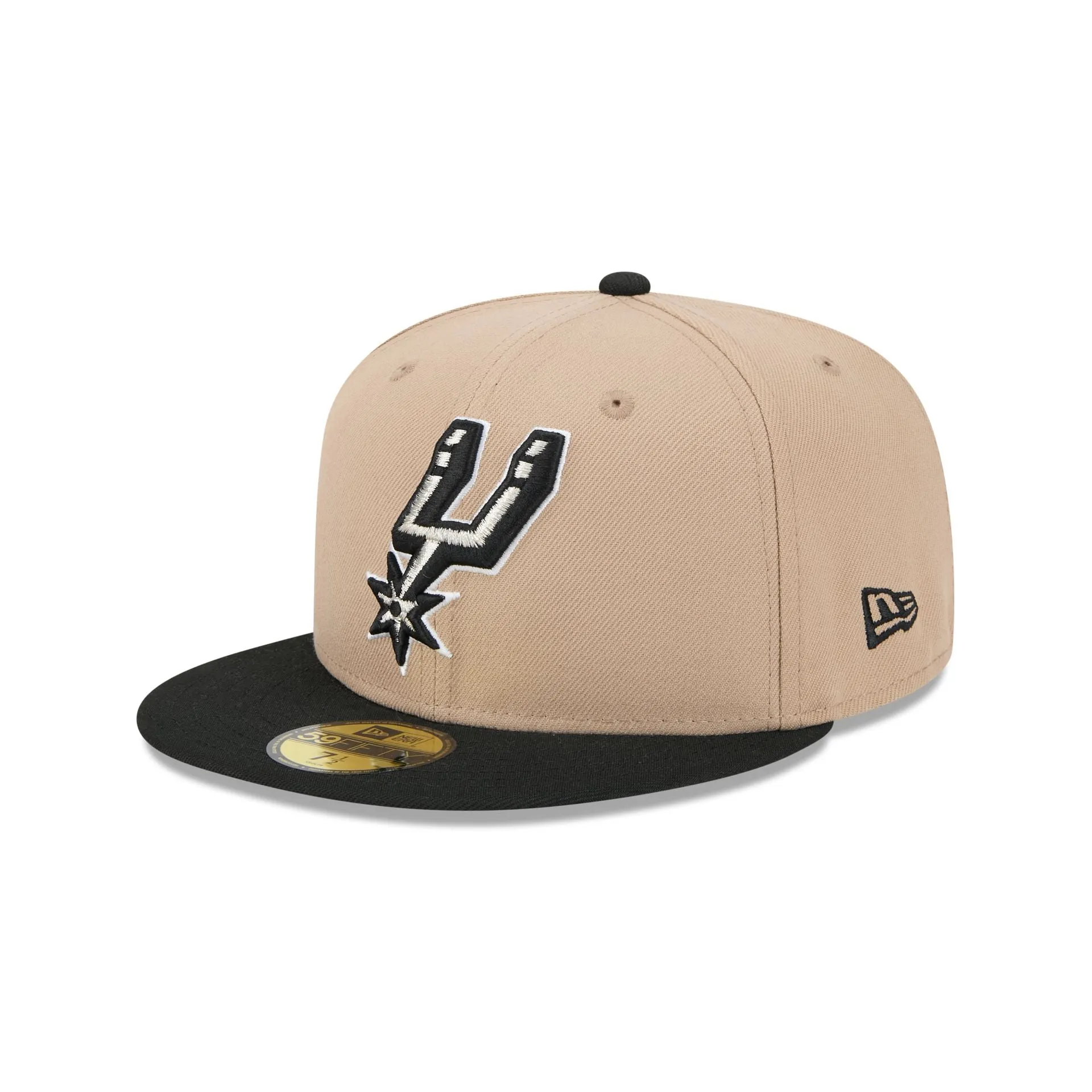 San Antonio Spurs Camel 59FIFTY Fitted Hat sold by New Era