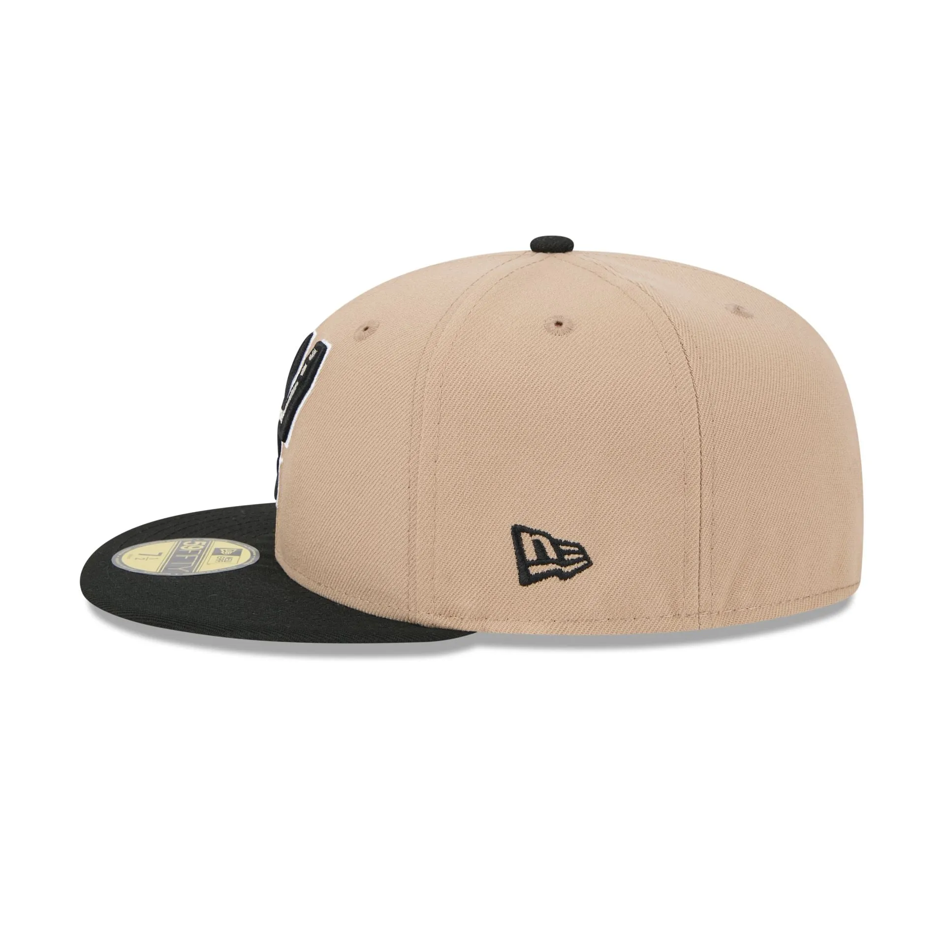 San Antonio Spurs Camel 59FIFTY Fitted Hat sold by New Era product image thumbnail 4