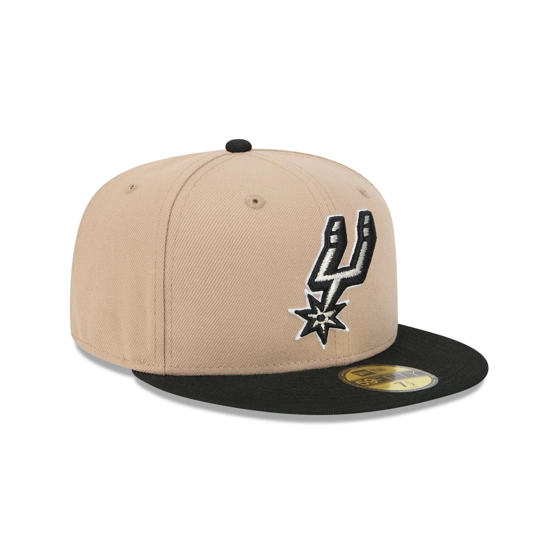 San Antonio Spurs Camel 59FIFTY Fitted Hat sold by New Era product image thumbnail 3