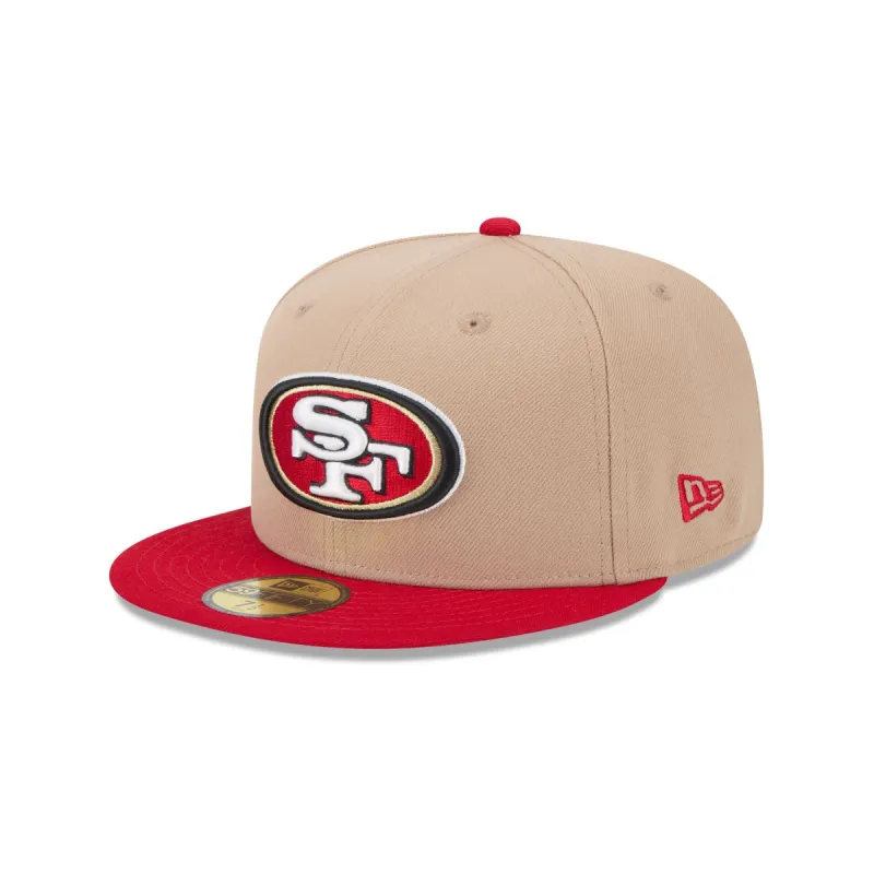 San Francisco 49ers Camel 59FIFTY Fitted Hat sold by New Era
