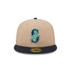 Seattle Mariners Camel 59FIFTY Fitted Hat sold by New Era