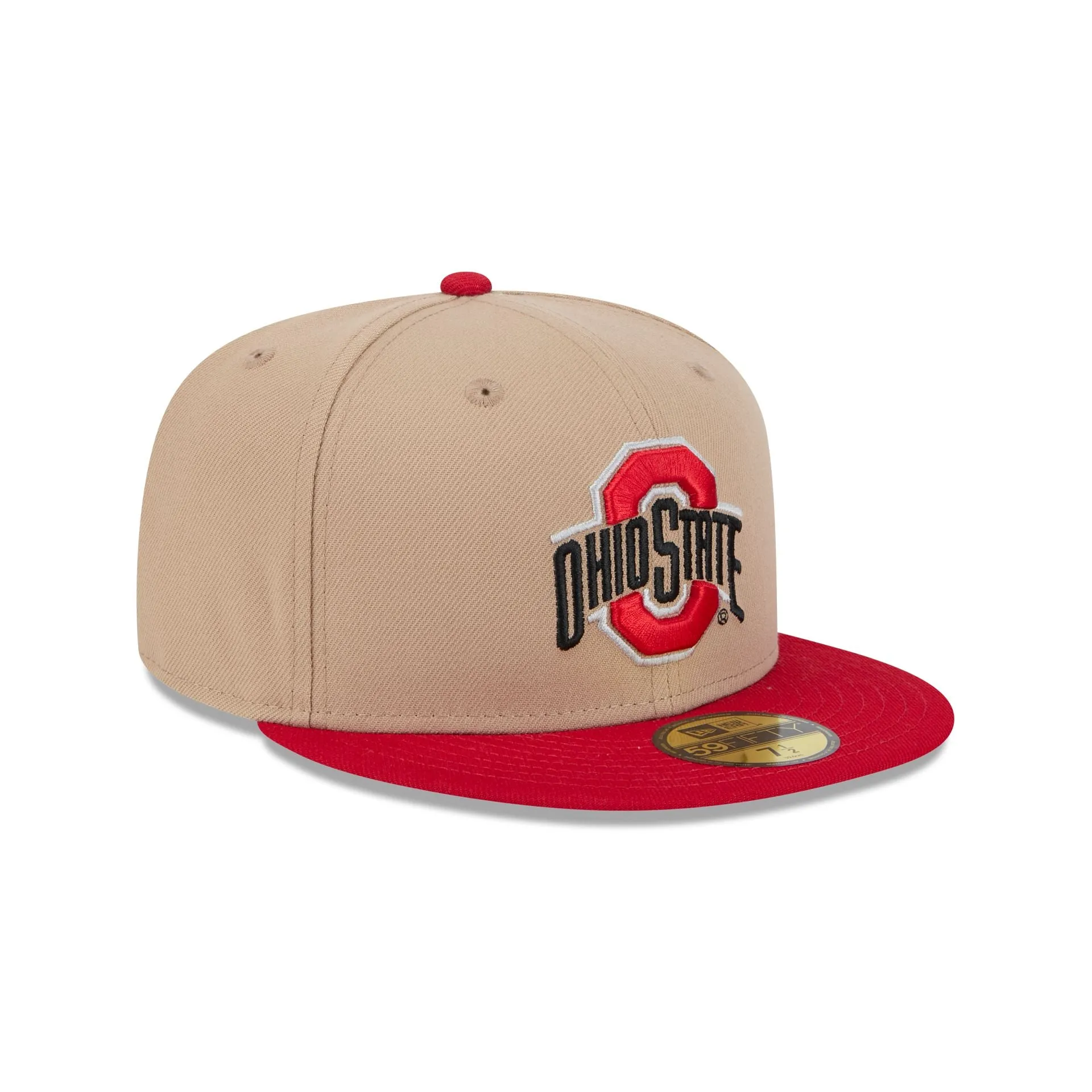 Ohio State Buckeyes Camel 59FIFTY Fitted Hat sold by New Era product image thumbnail 3