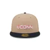 Connecticut Huskies Camel 59FIFTY Fitted Hat sold by New Era