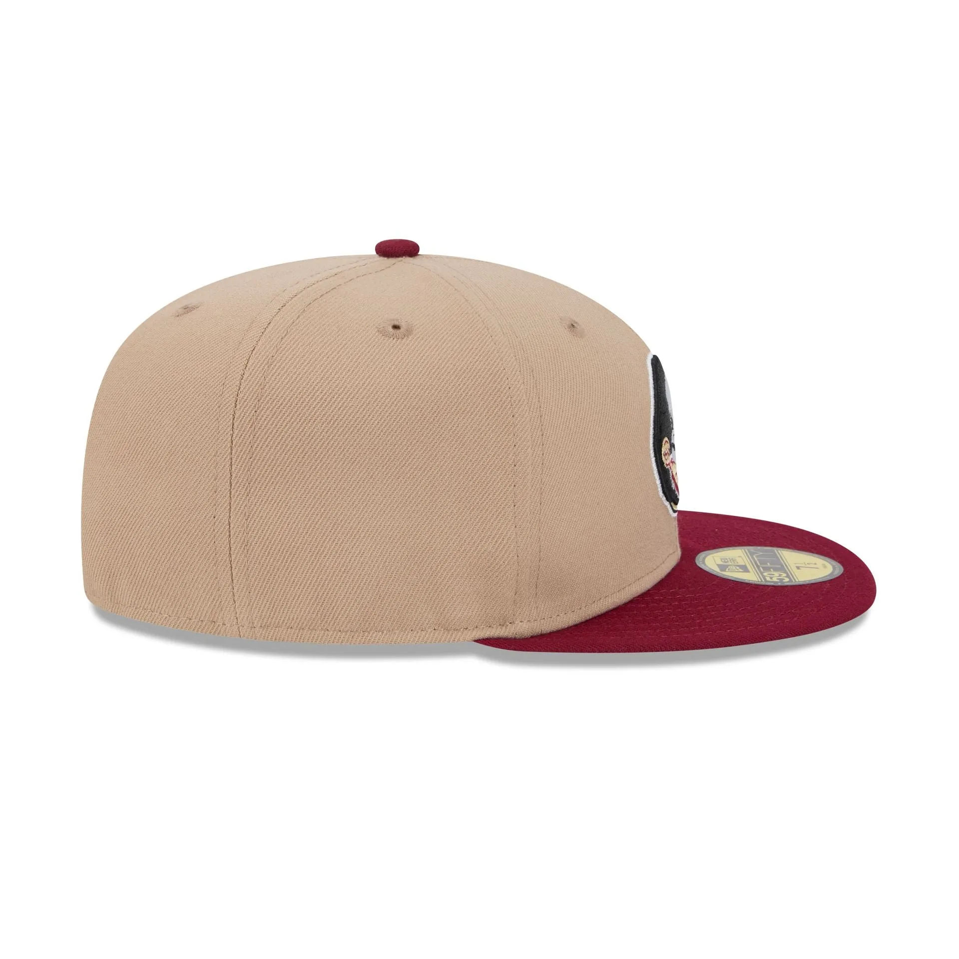 Florida State Seminoles Camel 59FIFTY Fitted Hat sold by New Era product image thumbnail 5