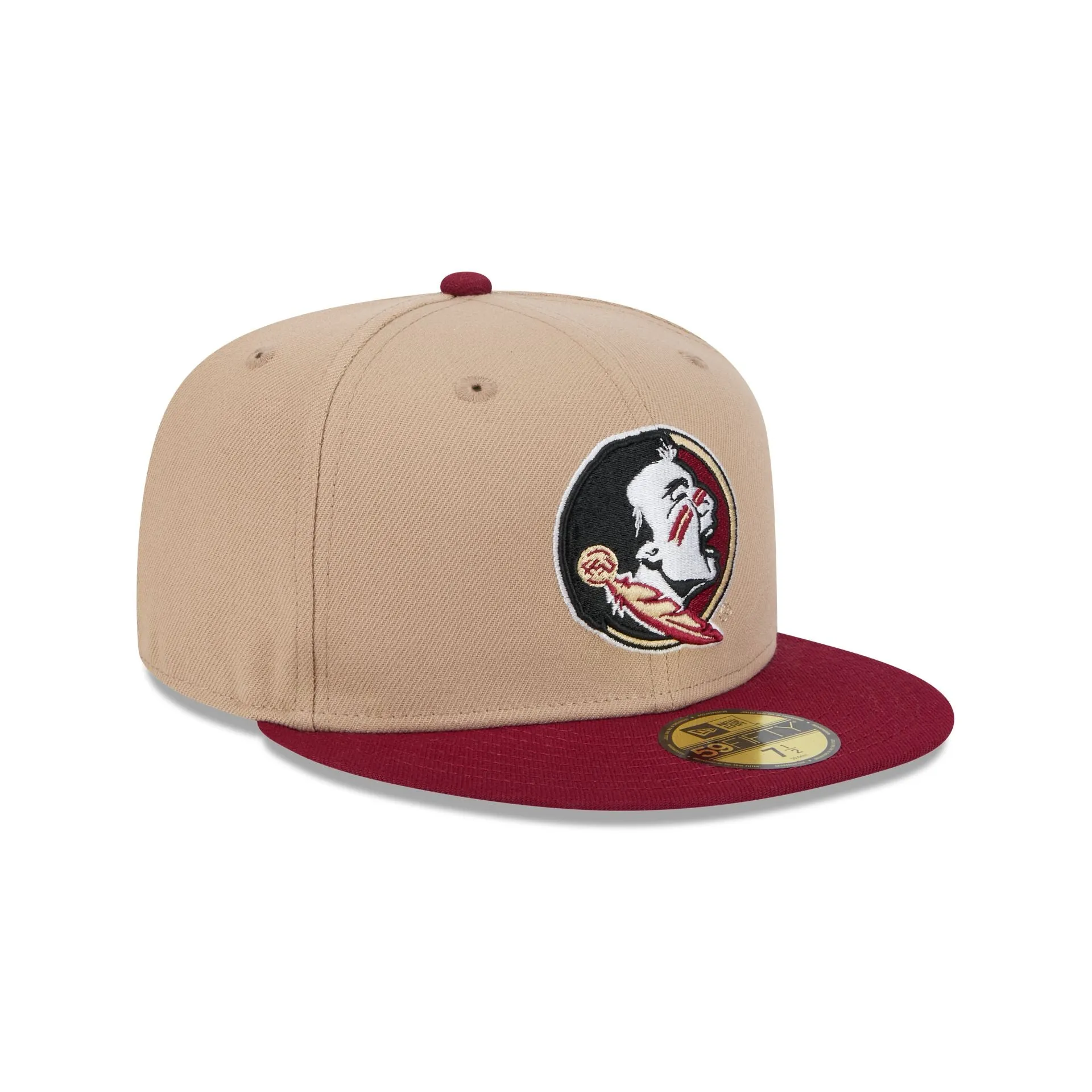 Florida State Seminoles Camel 59FIFTY Fitted Hat sold by New Era product image thumbnail 3