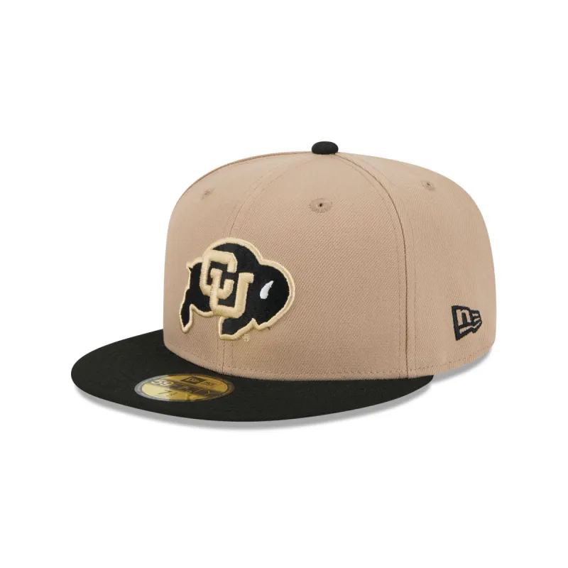 Colorado Buffaloes Camel 59FIFTY Fitted Hat sold by New Era