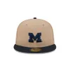 Michigan Wolverines Camel 59FIFTY Fitted Hat sold by New Era