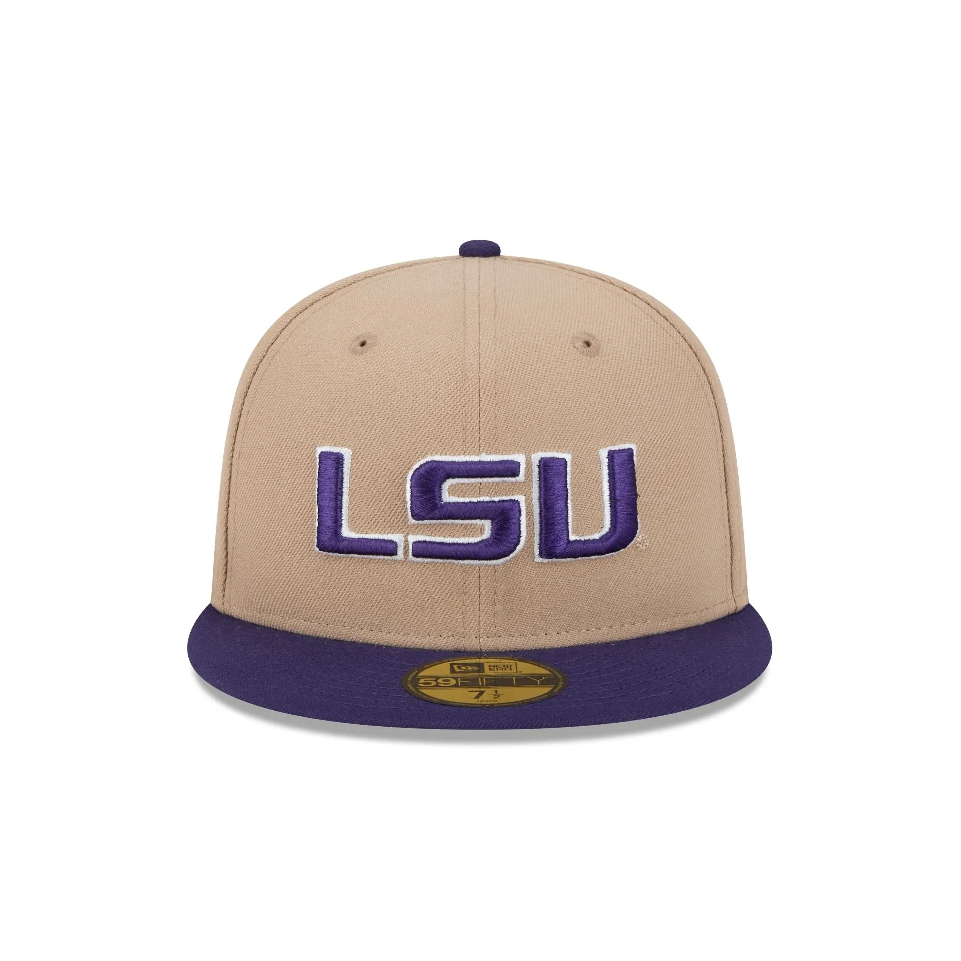 LSU Tigers Camel 59FIFTY Fitted Hat sold by New Era product image thumbnail 2